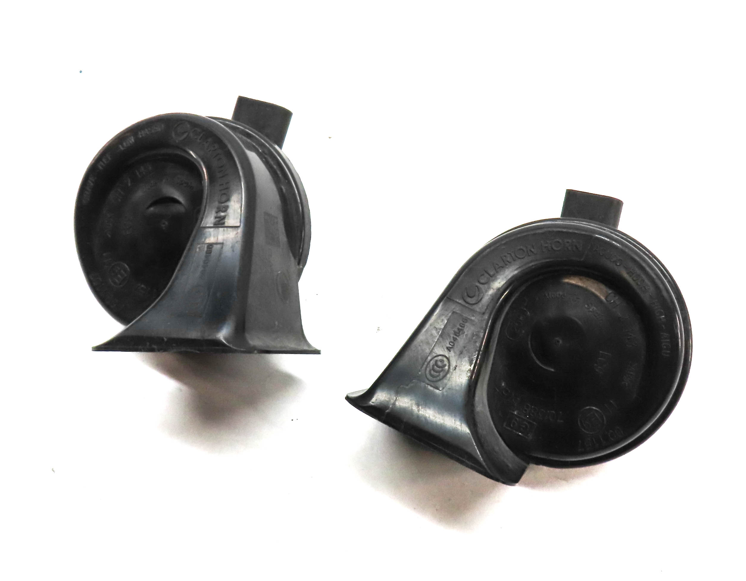 09-17 BMW 6 7 SERIES (F01 F06) LEFT & RIGHT LOW & HIGH TONE HORN — exact item pictured